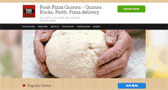 Desktop Screenshot of poshpizza.com.au