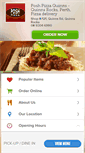 Mobile Screenshot of poshpizza.com.au